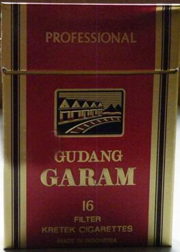 GUDANG GARAM（盐仓丁香烟）